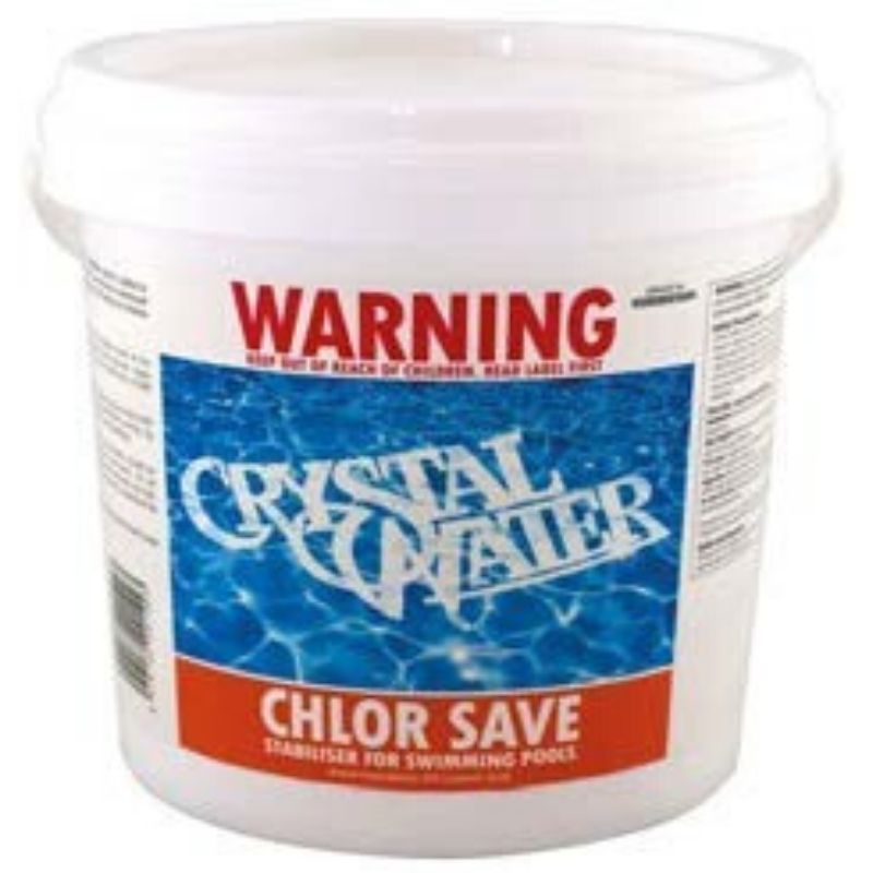 Chlor Save (Stabiliser) Cyanuric Acid Crystal Clear Pools