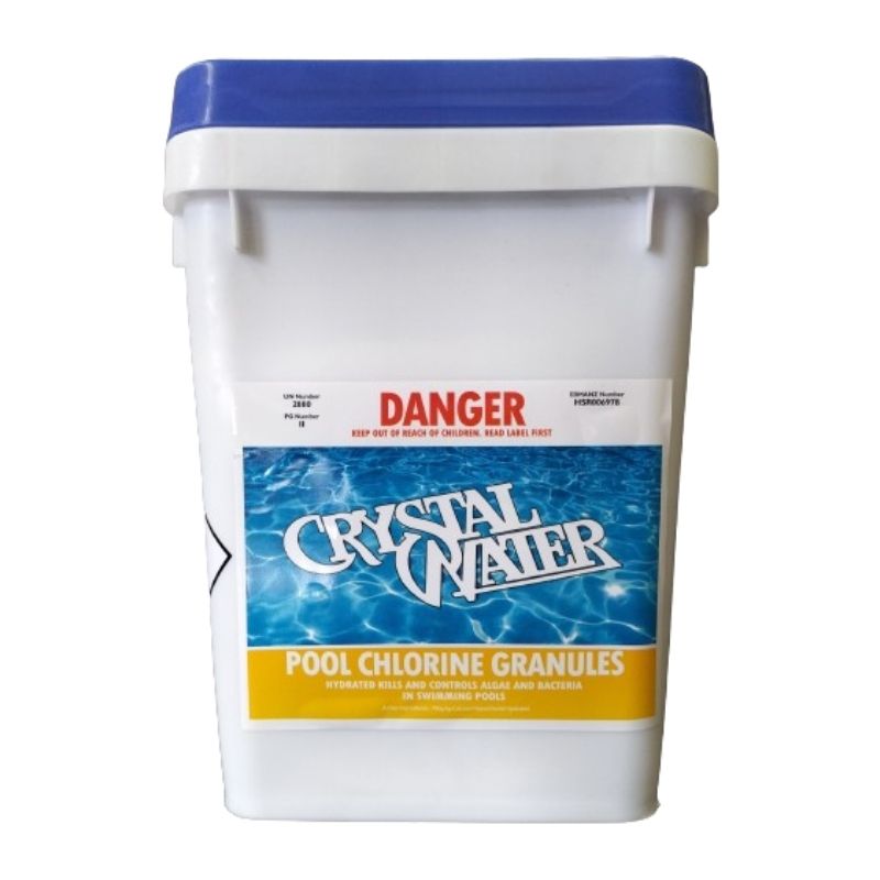 Pool Chlorine Granules Crystal Clear Pools