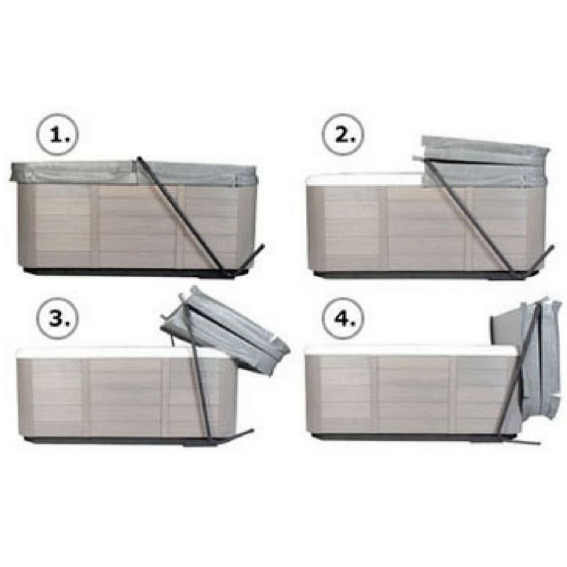 Spa Cover Lifter Rockit Crystal Clear Pools