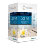 magnaSpa kit box with flower on it