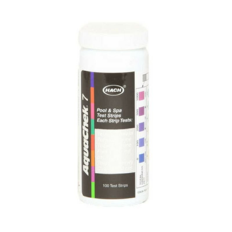 AquaChek Pool and Spa Test Strips Silver 7in1 Crystal Clear Pools