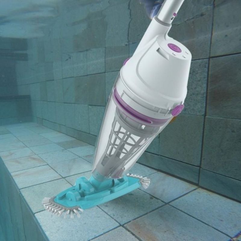 Telsa 50 Rechargeable Pool and Spa Vacuum Crystal Clear Pools