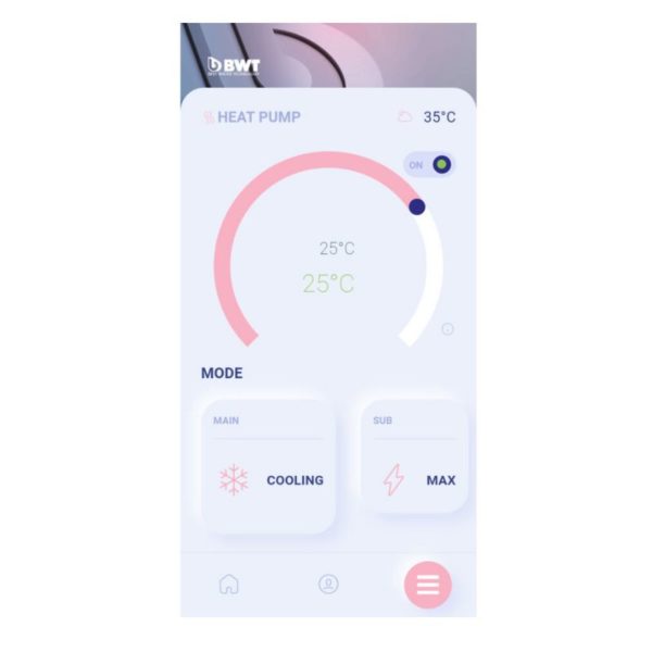 App for heatpump